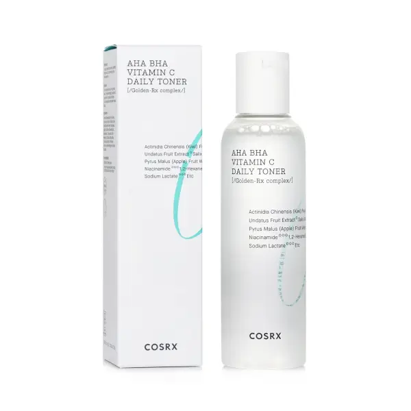 خرید تونر روشن کننده AHA-BHA ویتامین سی کوزارکس 150 میل