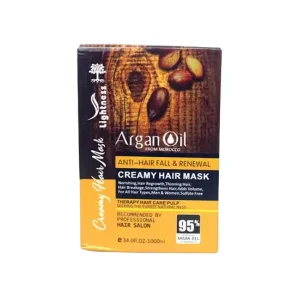 ماسک صورت ضدچروک و آبرسان لایتنس مدل آرگان اویل Lightness