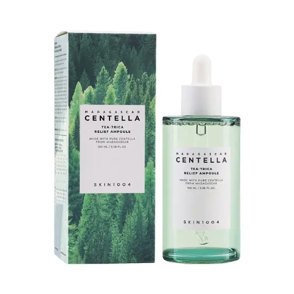 خرید آمپول ضدجوش و تسکین‌دهنده سنتلا تی‌تریکا اسکین1004