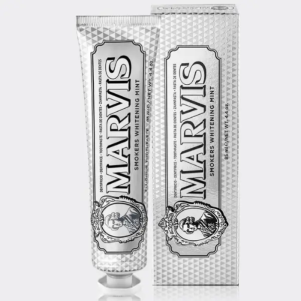 خرید خمیر دندان سفیدکننده مارویس مدل Smokers مینت 85 میل