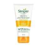 شوینده صورت روشن‌کننده ویتامین C سیمپل Simple