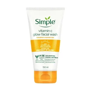 شوینده صورت روشن‌کننده ویتامین C سیمپل Simple