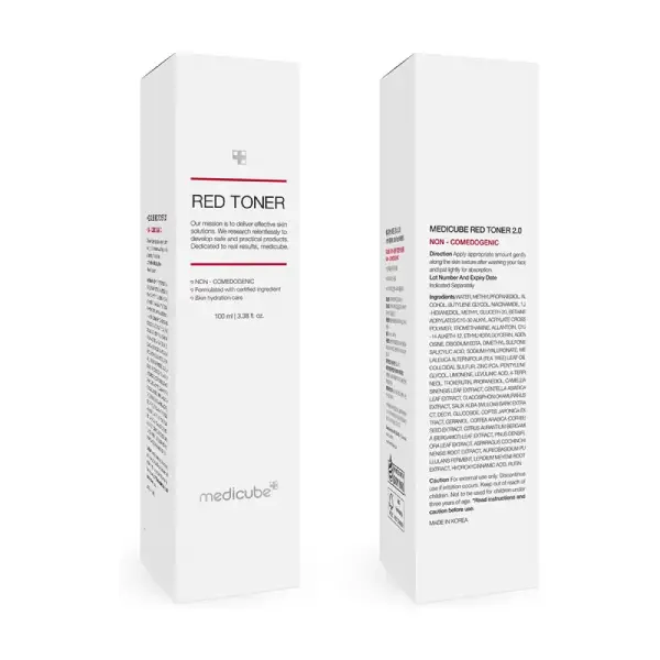 خرید تونر قرمز ضدجوش مدی‌کیوب MediCube Red Toner