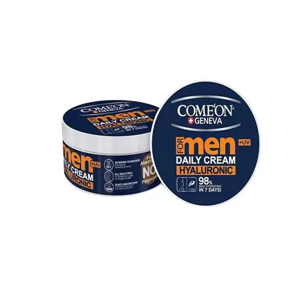 کرم صورت کامان بمب آبرسان حاوی هیالورونیک اسید مخصوص آقایان