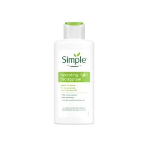 کرم آبرسان و مرطوب‌کننده سیمپل مدل لایت Simple