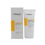 فلوئید ضد آفتاب ویتامین C ویتالیر مدل Light Beige SPF50