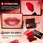 خرید پالت رژلب ۶ رنگ پروانه‌ای شیگلم