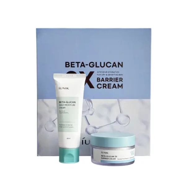 ست کرم مرطوب‌کننده و ترمیم‌کننده بتا گلوکان آیونیک
