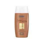 کرم ضد آفتاب رنگ برنز مجیک ایزدین مدل فیوژن واتر SPF50+