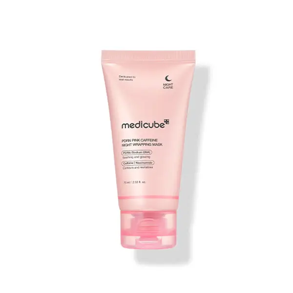 ماسک شب کافئین و PDRN ترمیم کننده جوانساز پوست مدی‌کیوب MediCube