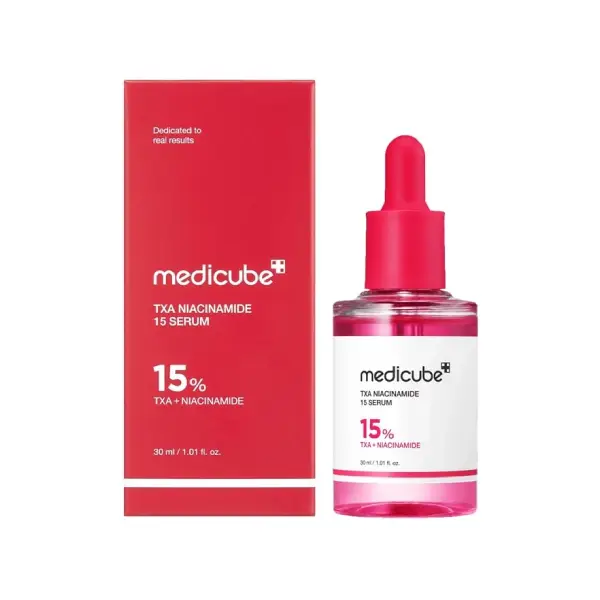 قیمت سرم ضد لک و روشن کننده ترانگزامیک اسید و نیاسینامید مدی کیوب