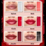 قیمت پالت رژلب ۶ رنگ پروانه‌ای شیگلم