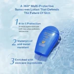 قیمت لوسیون ضد آفتاب صورت و بدن SPF50+ شیسیدو 50میل