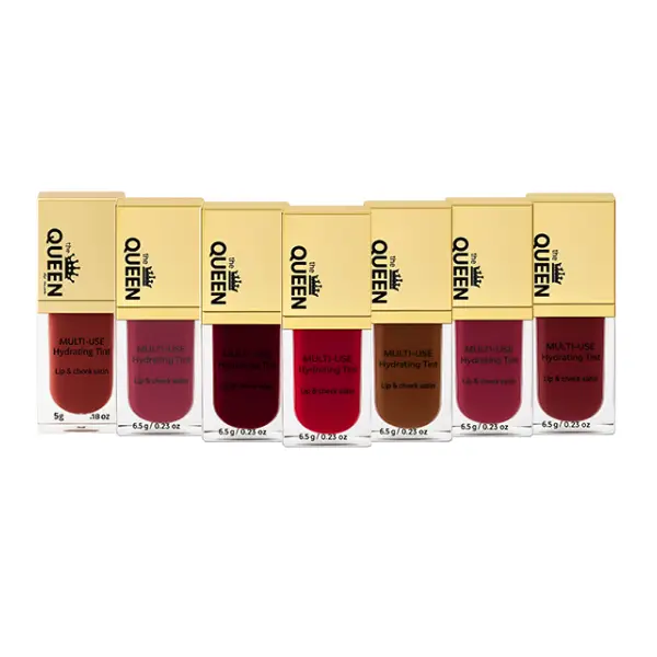 تینت لب و گونه کویین در 7 رنگ متنوع