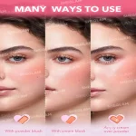 فروش رژگونه دو طرفه کرمی و پودری شیگلم