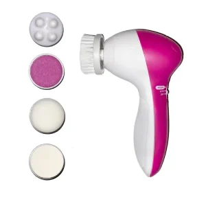 فیس براش برقی مدل 5 in 1دستگاه پاکسازی و ماساژ صورت چندکاره