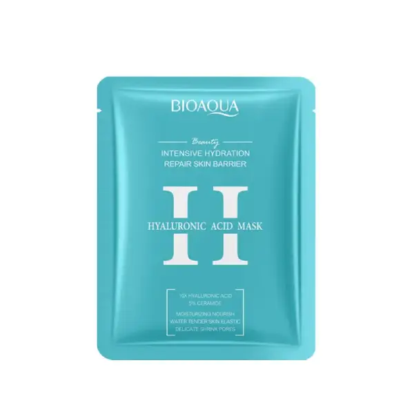 ماسک صورت هیالورونیک اسید بایوآکواBIOAQUA