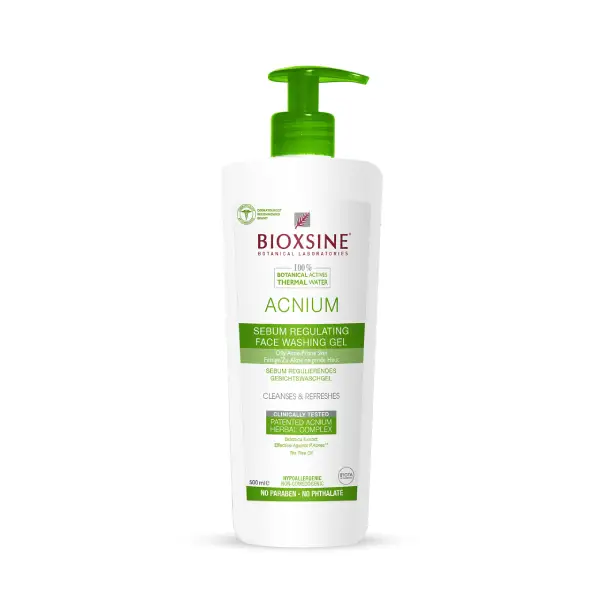 شوینده صورت ضدجوش بیوکسین Bioxcin مدل ACNIUM