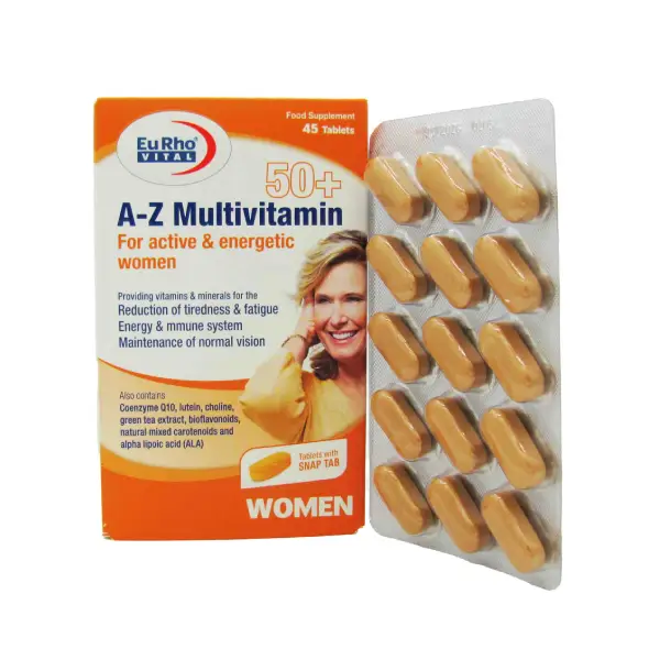 خرید قرص مولتی ویتامین یوروویتال A–Z مخصوص بانوان