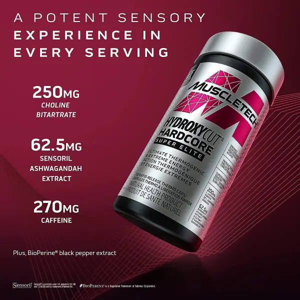 خرید مکمل چربی‌سوز هیدروکسی کات هاردکور الیت