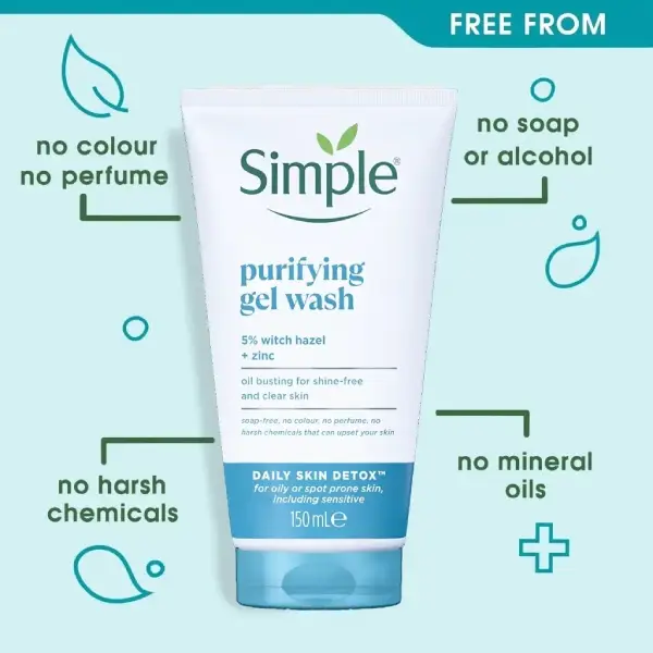 خرید ژل شستشوی پوست چرب Purifying سیمپل