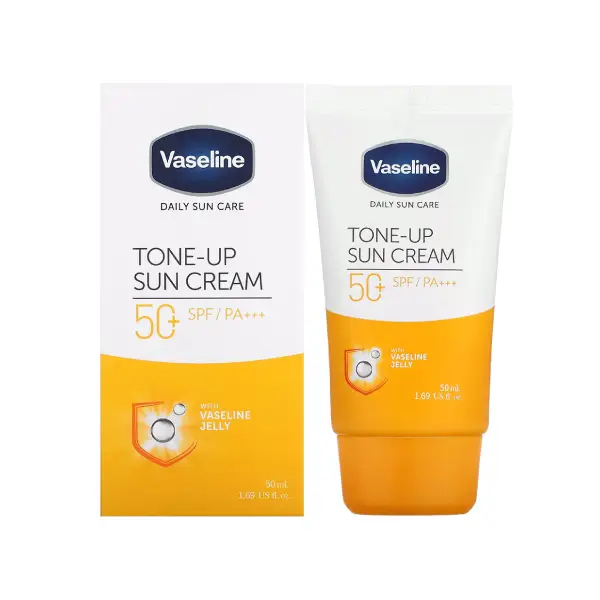 خرید کرم ضد آفتاب +SPF50 مدل TONE-UP وازلین Vaseline
