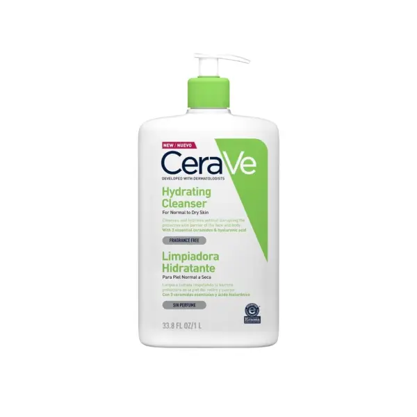 ژل شوینده آبرسان صورت 1 لیتری سراوی CERAVE مدل CLEANSER