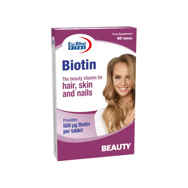 قرص بیوتین یوروویتال بسته 60 عددی