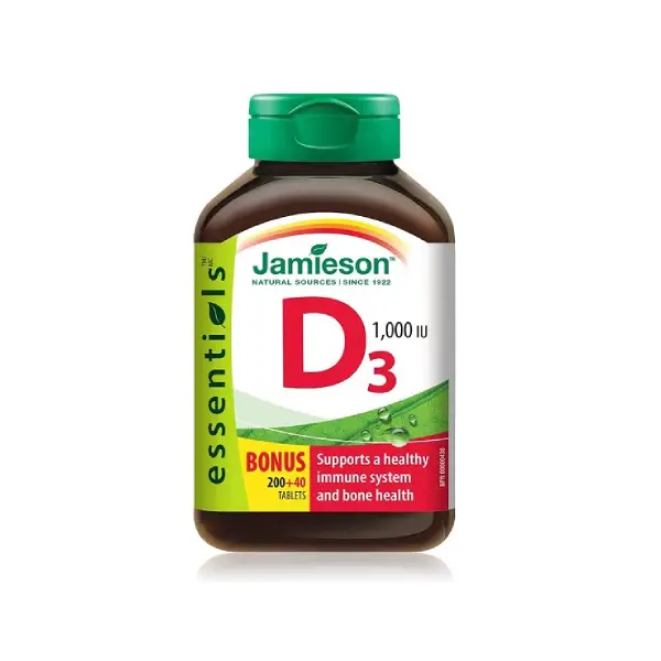 مکمل ویتامین D3 جمیسون Jamieson Vitamin D3