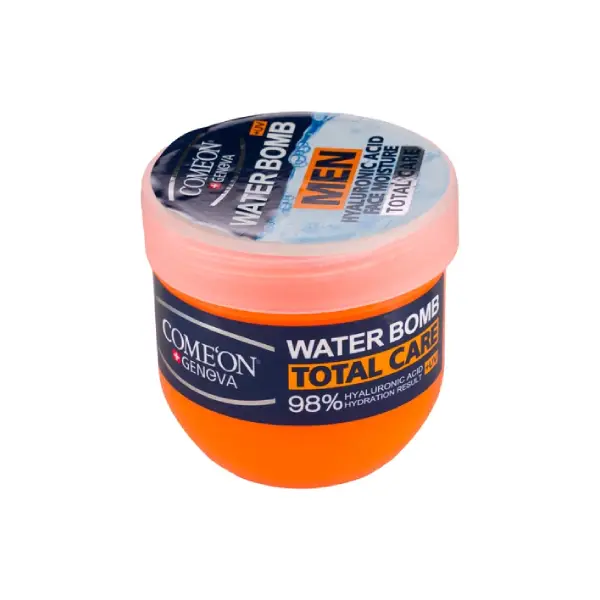 کرم صورت کامان بمب آبرسان حاوی هیالورونیک اسید مخصوص آقایان