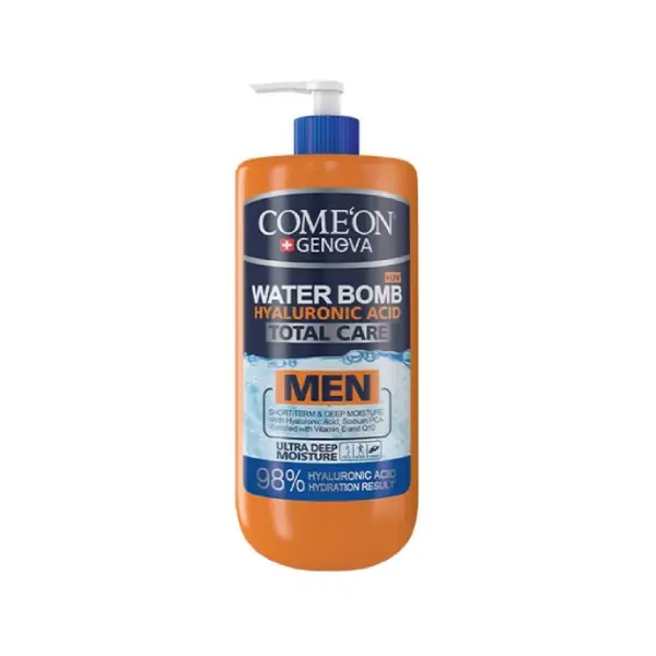 کرم صورت بمب آبرسان حاوی هیالورونیک اسید مخصوص آقایان Comeon