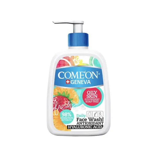 ژل شستشوی صورت کامان مخصوص پوست چرب