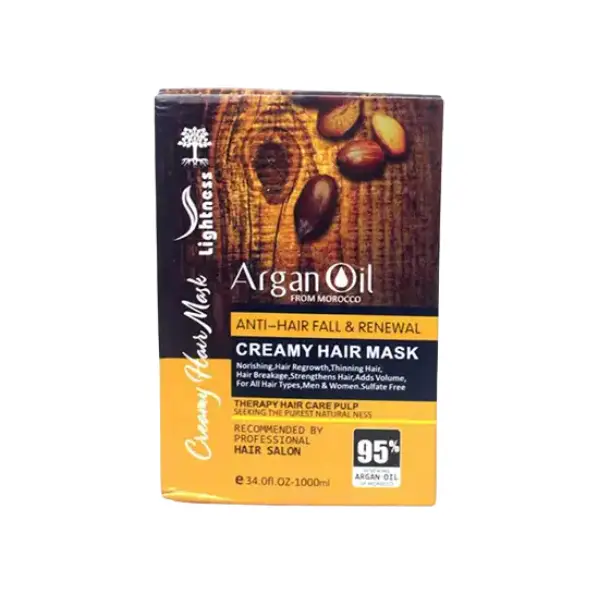 ماسک صورت ضدچروک و آبرسان لایتنس مدل آرگان اویل Lightness