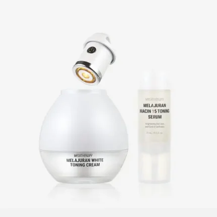 ست سرم کرم و دستگاه روشن‌کننده ملاژورن مدی‌تراپی