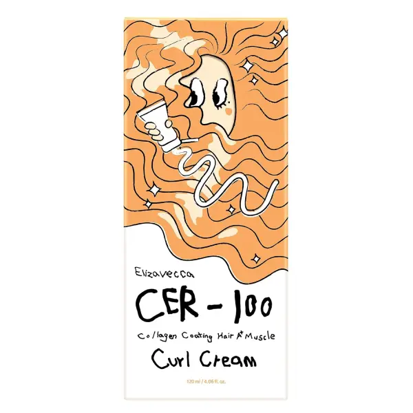 قیمت کرم حالت‌دهنده و تقویت‌کننده موهای فر با کلاژن Elizavecca