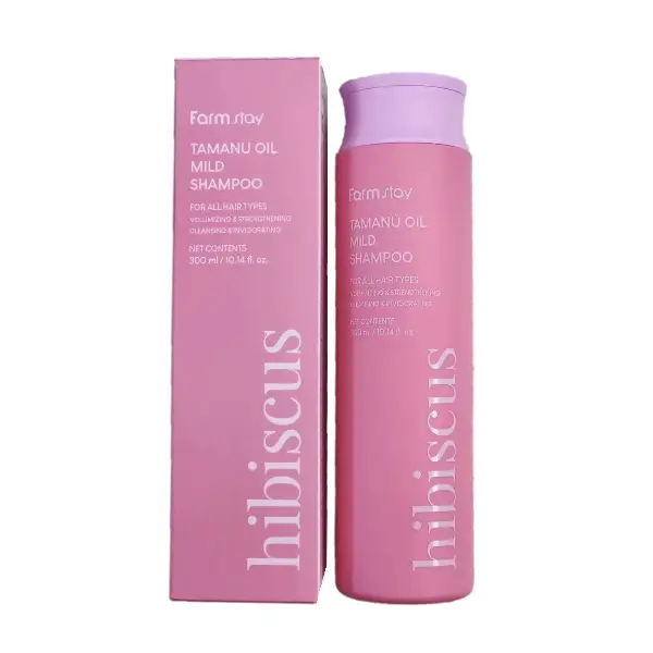 قیمت شامپو ملایم هیبیسکوس با روغن تامانو و مخصوص فارم استی