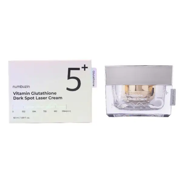 قیمت کرم روشن‌کننده لیزر ویتامین گلوتاتیون نامبوزین شماره 5
