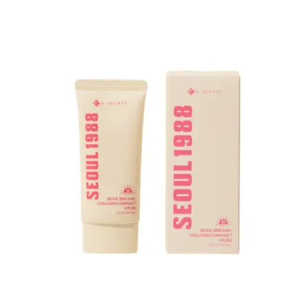 کرم ضدآفتاب و تقویت‌کننده پوست سئول ۱۹۸۸ کمپلکس کلاژن ۷ + آلو کی‌سکرت