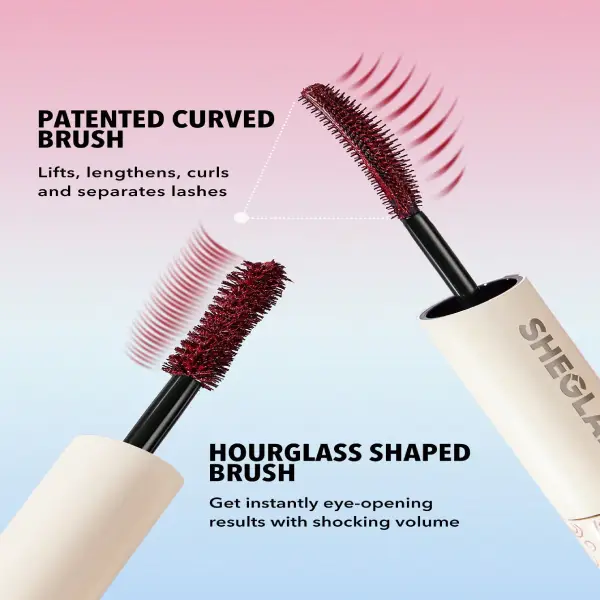 قیمت ریمل چندکاره حجم‌دهنده و بلندکننده ضدآب رنگ بورگاندی شیگلم