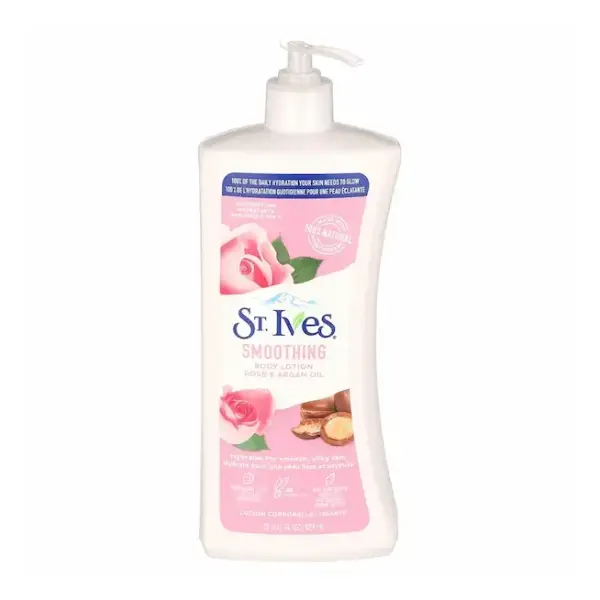 لوسیون بدن نرم‌کننده گل رز و روغن آرگان سینت ایوز