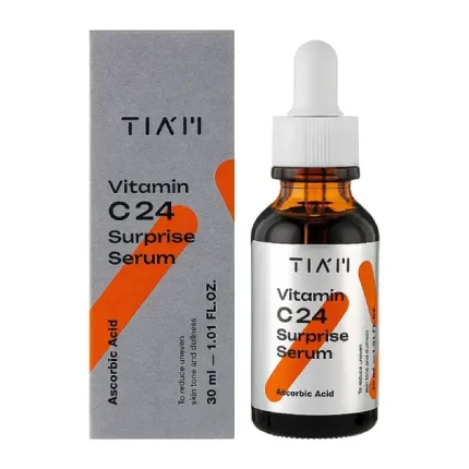 سرم روشن‌کننده ویتامین C ۲۴٪ سورپرایز تیام