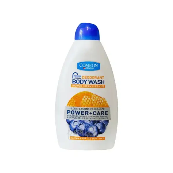 شامپو بدن کرمی کامان مدل Power+Care انواع پوست 510 میل