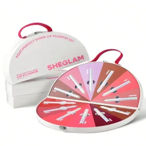 ست حجم‌دهنده لب شیگلمPout-Perfect Shine Lip Plumper Set