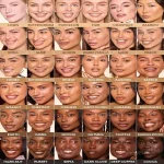 رنگ بندی کرم پودر ساتین شیگلم