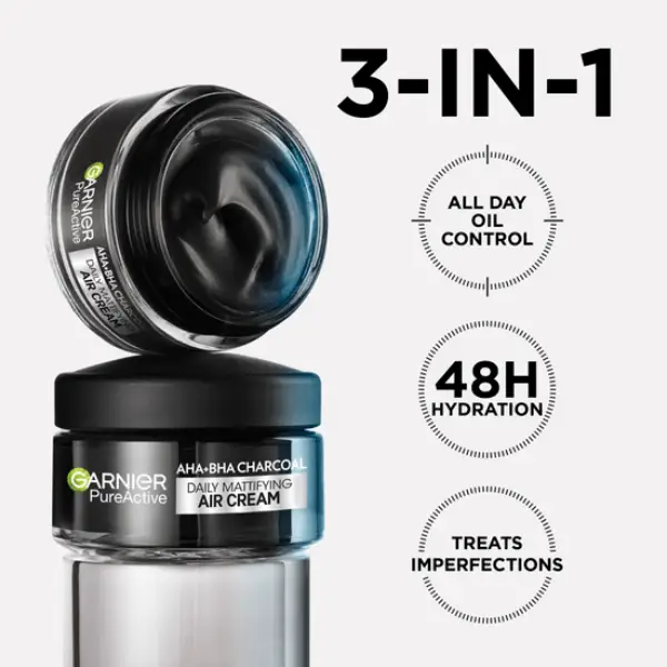 قیمت کرم آبرسان ۳کاره ذغالی گارنیر حجم 50 میل