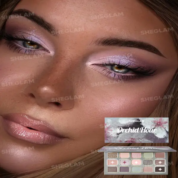 قیمت پالت سایه چشم 15 رنگ شیگلم مدل Orchid Hour