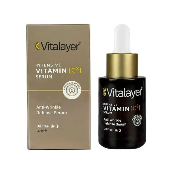 خرید سرم روشن‌کننده و ضدلک ویتامین C ویتالیر Vitalayer