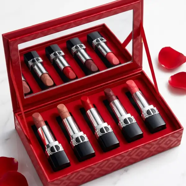 پک رژ لب مینی کریستین دیور مدل Christian Dior Rouge Dior Mini Lipstick Set