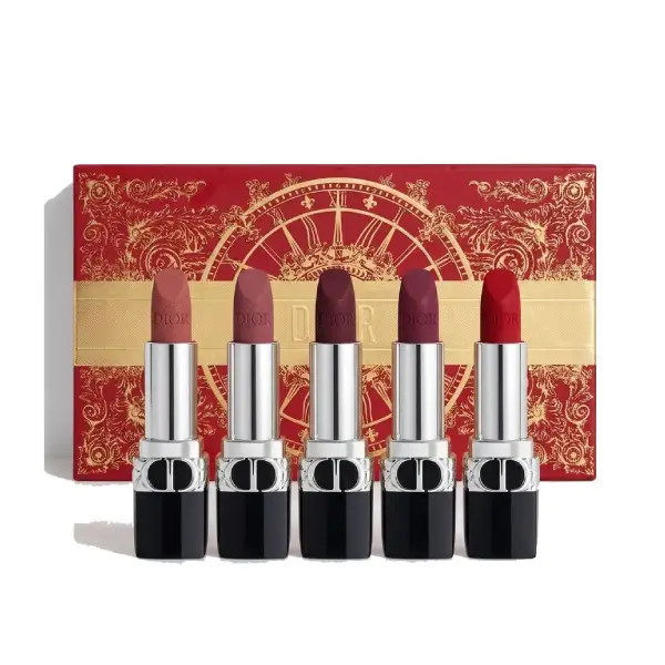 پک رژ لب مینی کریستین دیور مدل Christian Dior Rouge Dior Mini Lipstick Set