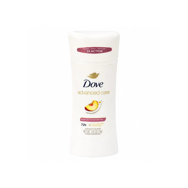 دئودورانت صابونی داو زنانه مدل Advanced Care Peach & Chamomile Tea